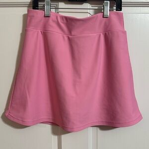 We Wander. Girls' Pink Skort with Flared Silhouette